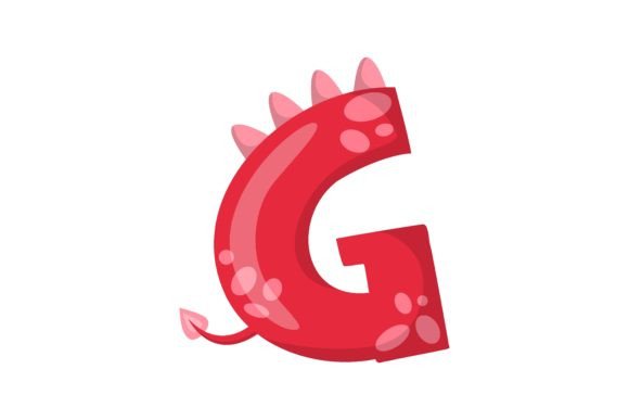 Bringing Prehistoric Fun to Learning: The Power of Alphabet Letter G in Dinosaur Font Vecto for Early Education