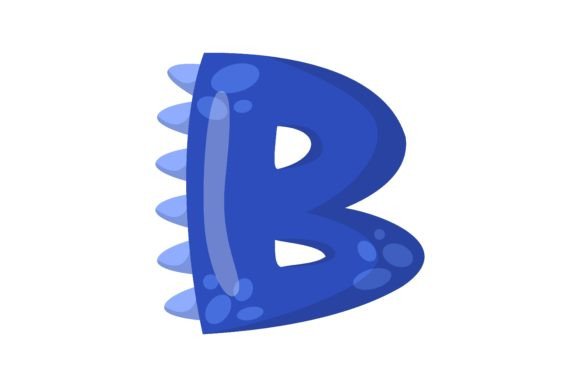 Bringing the Jurassic to Life: Practical Uses for Alphabet Letter B in Dinosaur Font Vecto