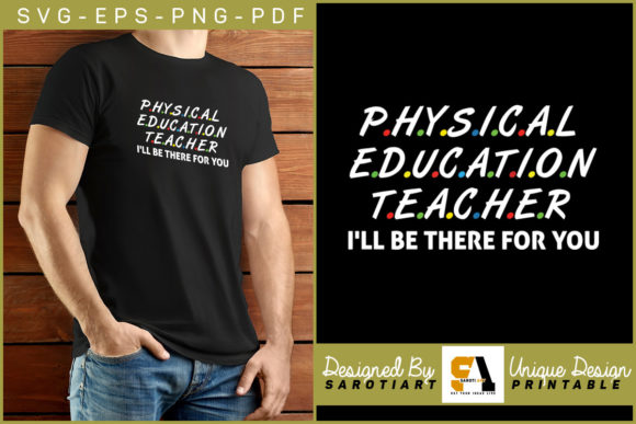 Physical Education Teacher I’ll Be There: A Practical Guide to Digital Design Assets for Educators and Creators