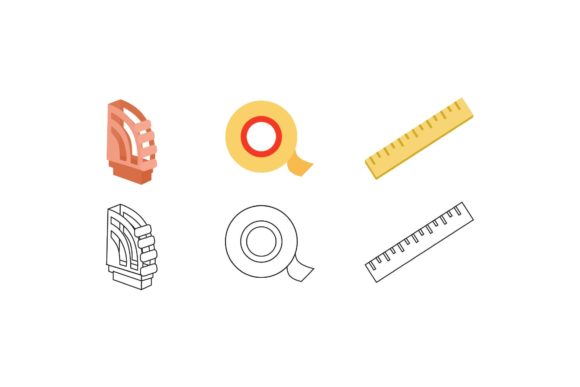 School Icon Education: Creative Design Assets