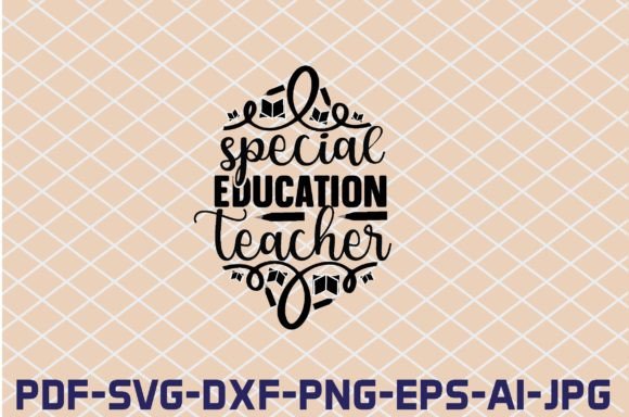 Special Education Teacher SVG Cut Files